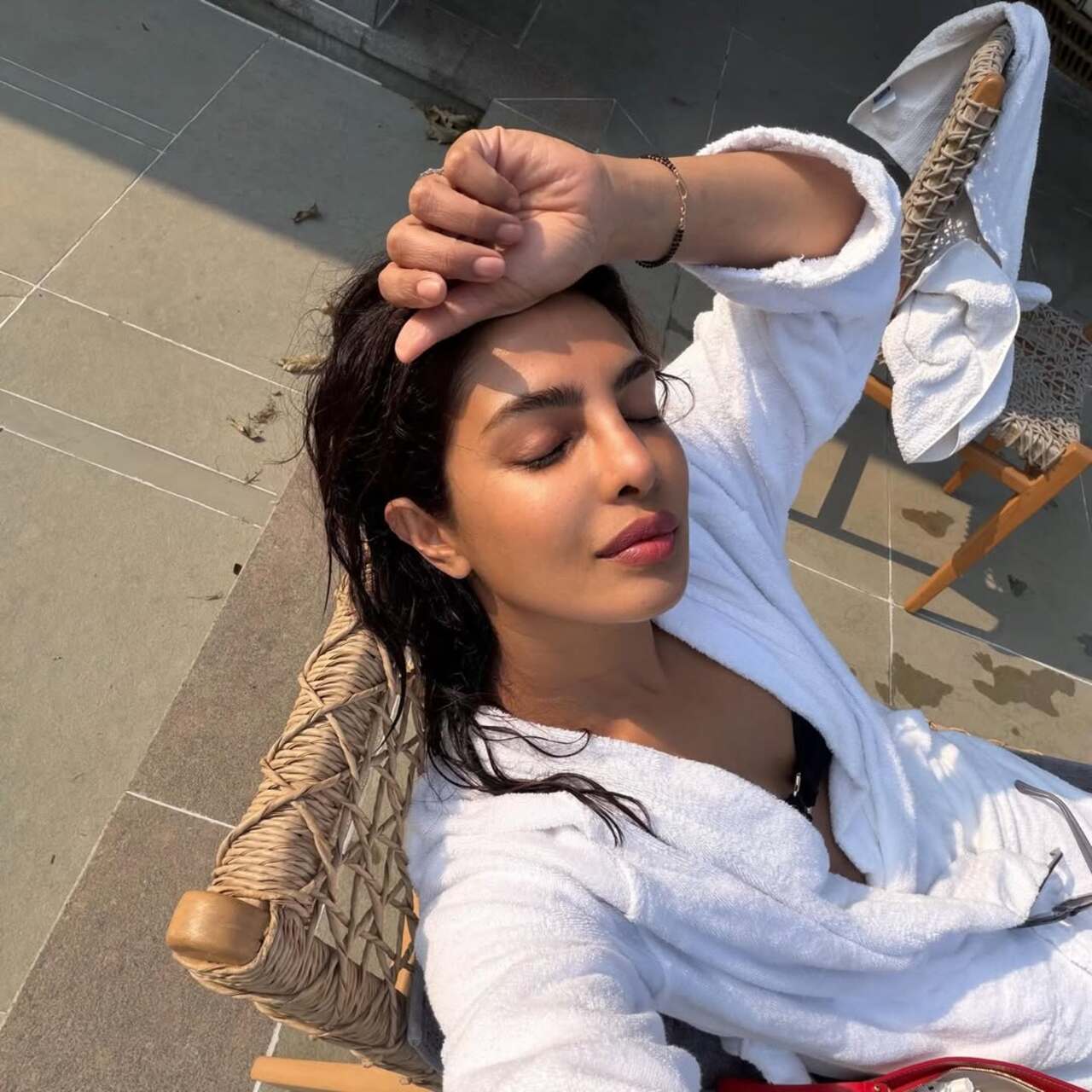 Priyanka Chopra spent a lazy Sunday with her family by her side